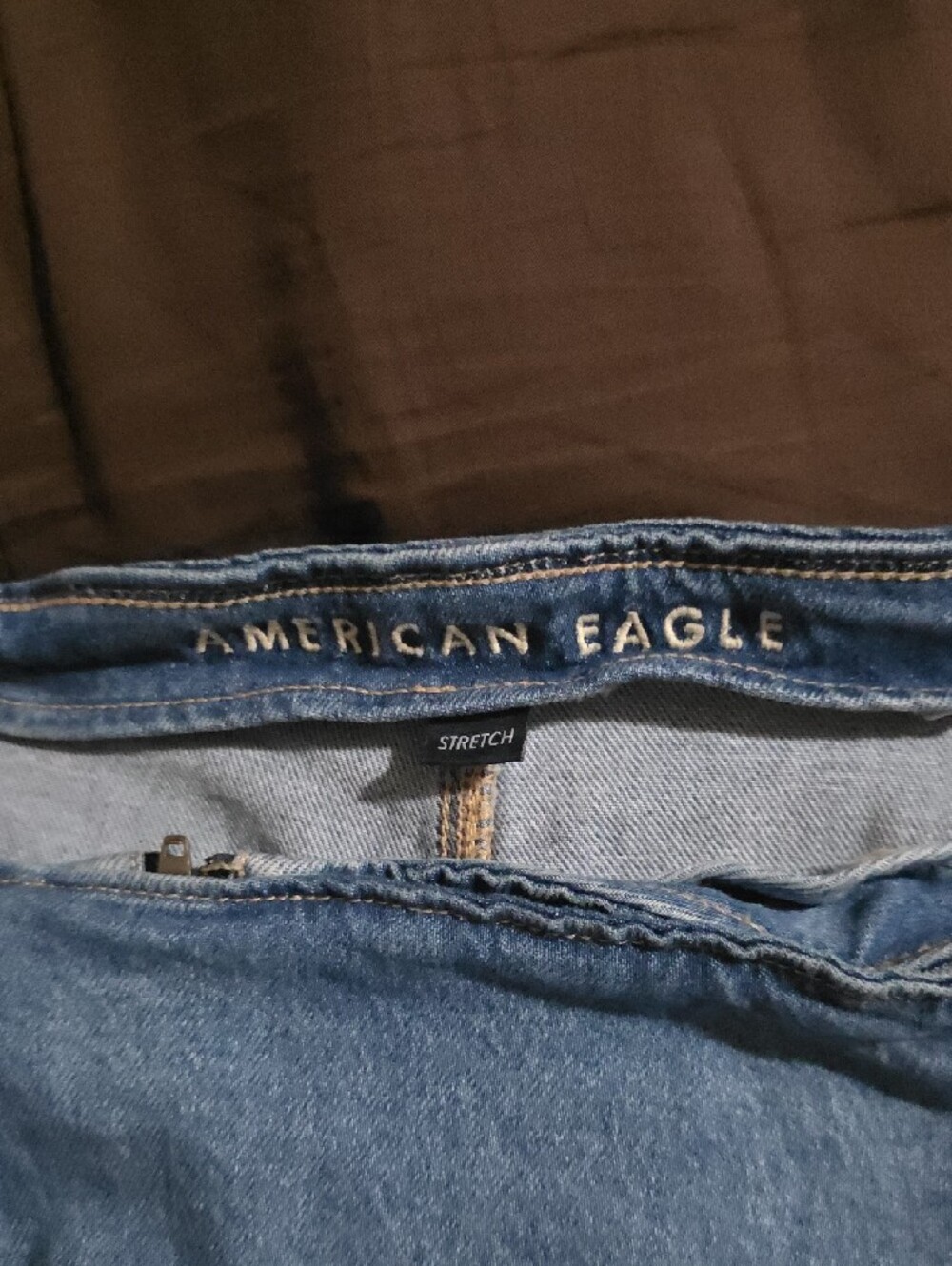 American Eagle Outfitters Blue Denim Mini Skirt - Picture 8 of 10